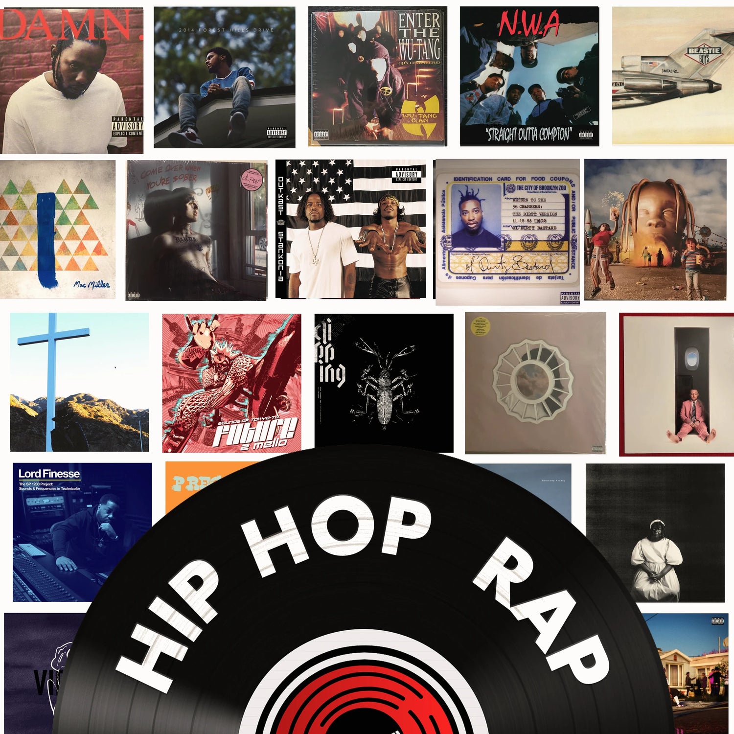 Hip-Hop & Rap Vinyl Records: New, Used, and Rare Albums