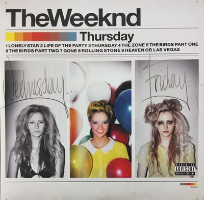 The Weeknd - Thursday Vinyl Record Cover | Waxed Records